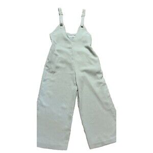 Romper Overalls wide leg women's M adjustable straps silvertone hardwa boho chic